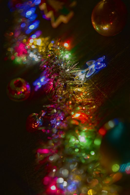 Holiday Lights Hanging in Kansas City, KS