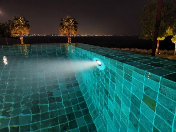 Pool Illumination Installation
