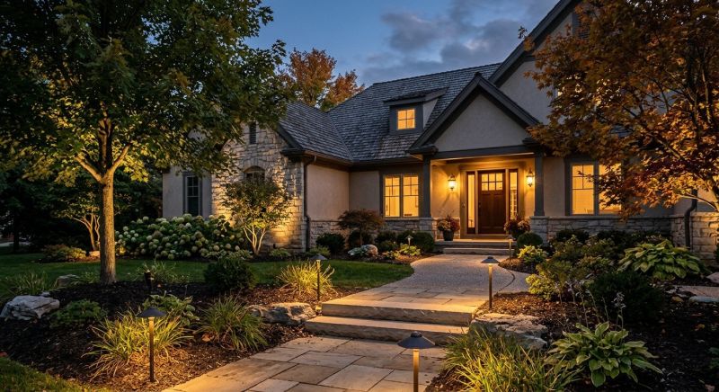 Driveway Lighting Installation in Alpharetta, GA