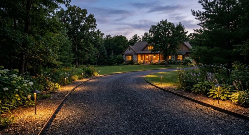 Driveway Lighting Installation in Utah County, UT
