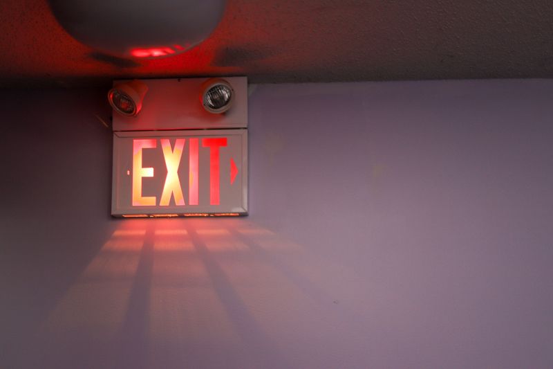 Fire Exit Sign Installation in Alpharetta, GA