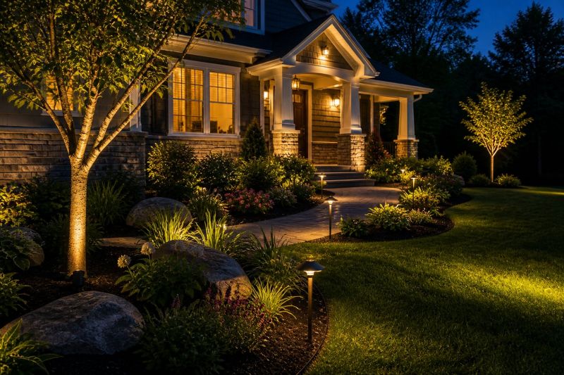 Garden Lighting Installation in Honolulu, HI