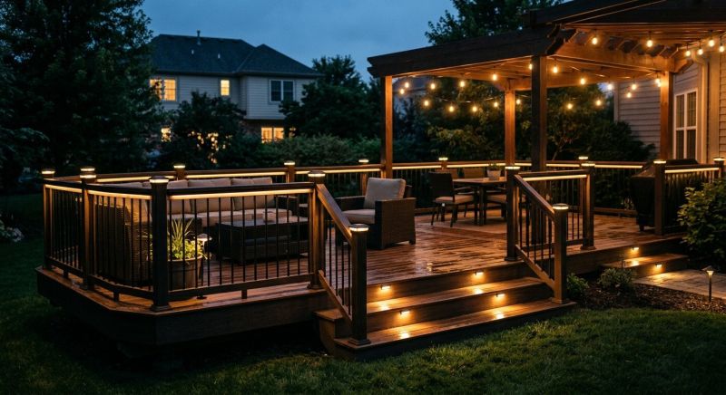 Pond Lighting Installation in Kansas City, KS