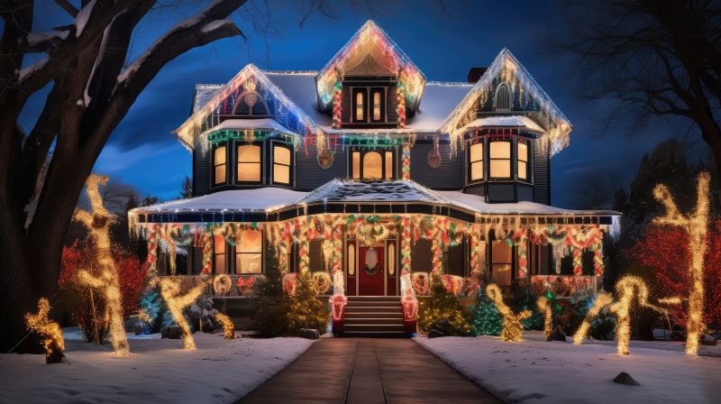 Seasonal Lights Installation in Olathe, KS